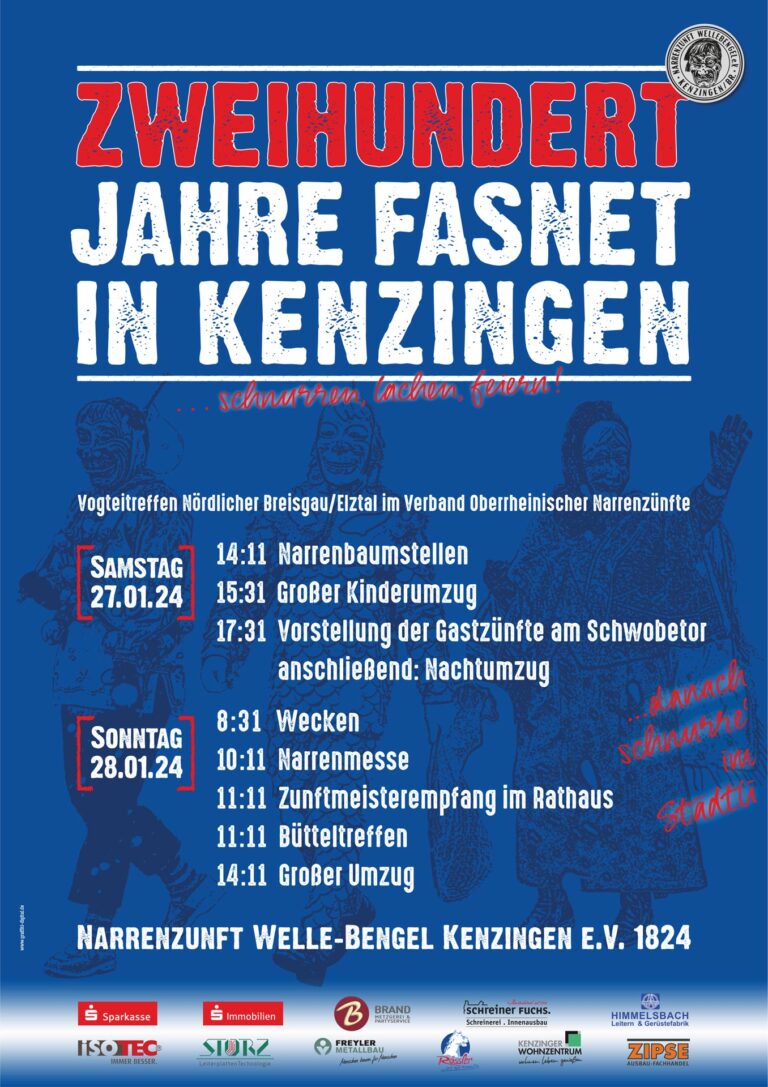 200 Jahre Fasnet in Kenzingen