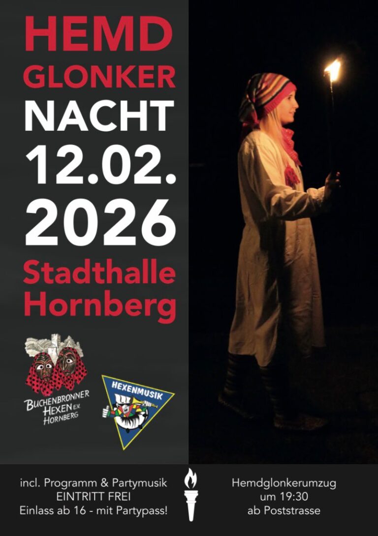 Hemdglonkernacht mit Hemdglonkerumzug