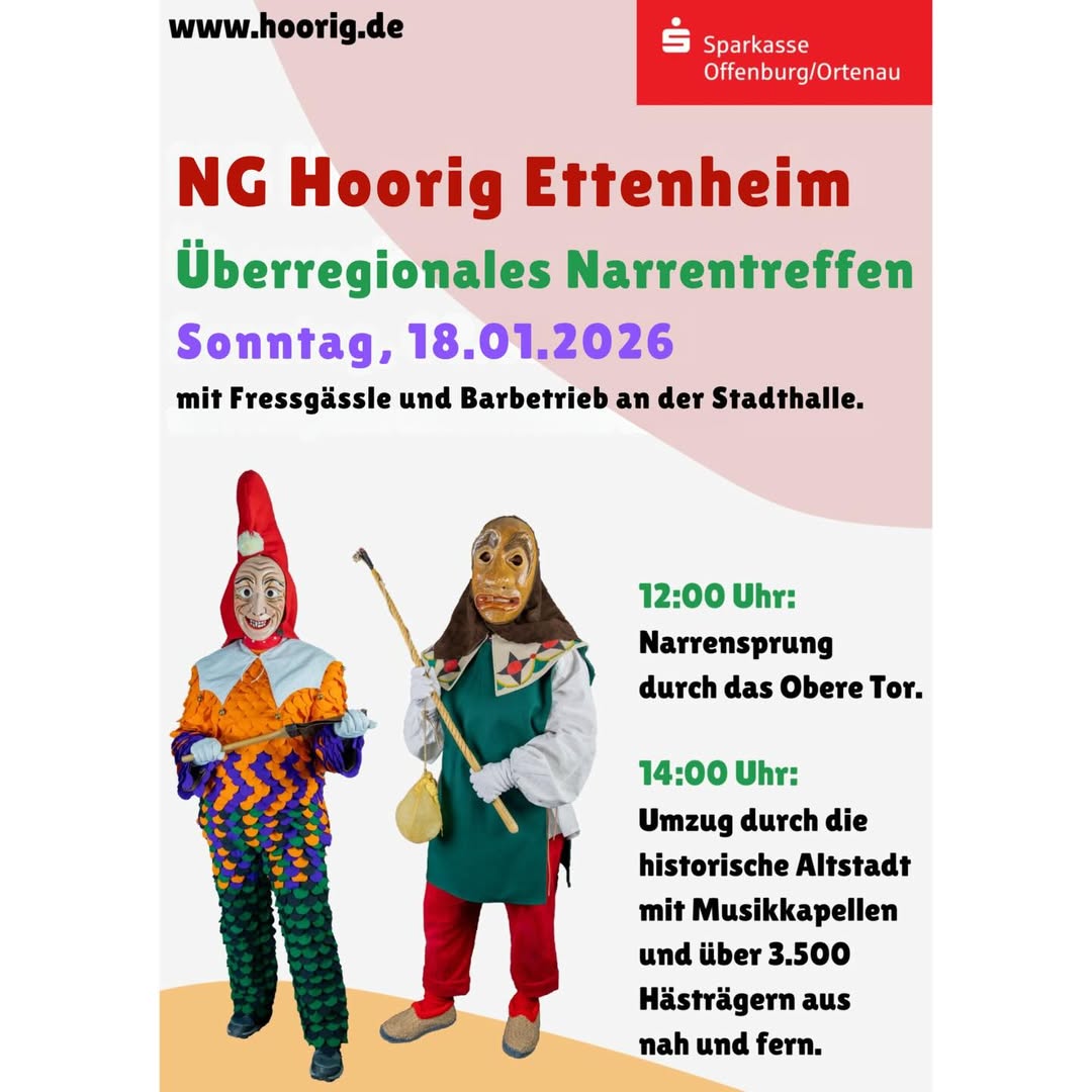 Überregionaler Umzug der NG Hoorig